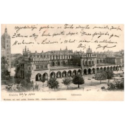 Kraków. Sukiennice.