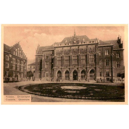 Kraków. Uniwersytet. Cracovie. Université.