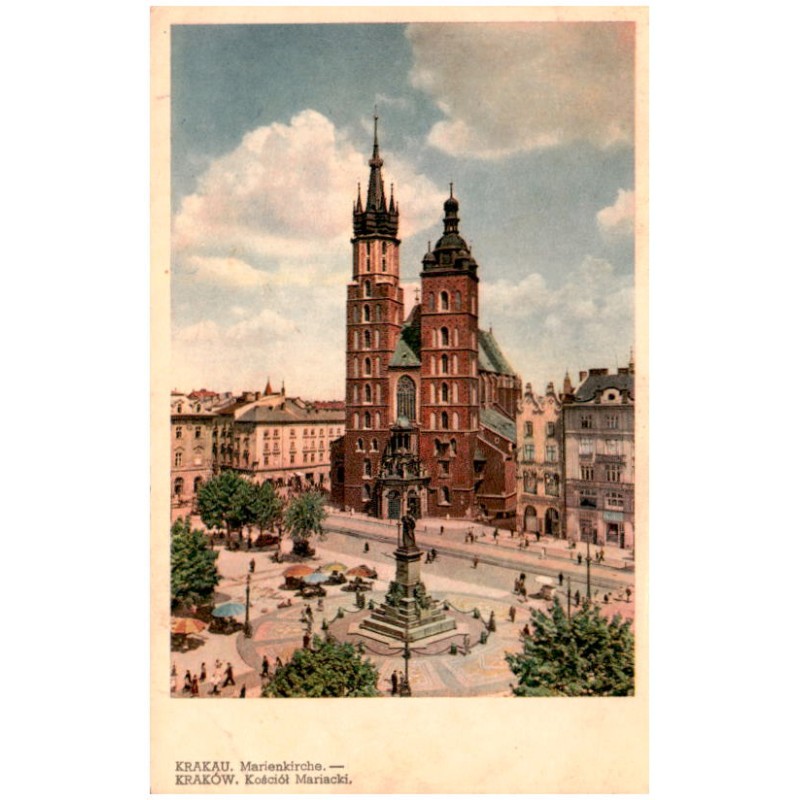 Krakau. Marienkirche. - Kraków. Kościół Mariacki.