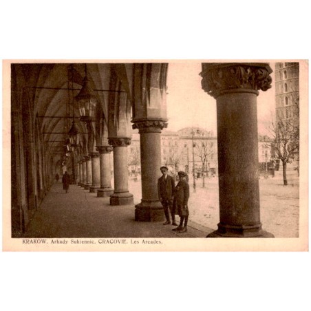 Kraków. Arkady Sukiennic. Cracovie. Les Arcades.