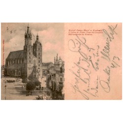 Kościół Panny Maryi w Krakowie. L'église de Notre-Dame de Cracovie. Marienkirche in Krakau.