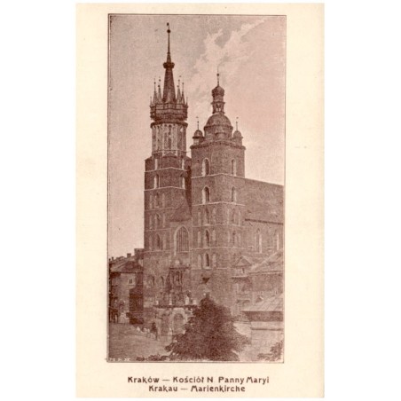 Kraków - Kościół N. Panny Maryi. Krakau - Marienkirche