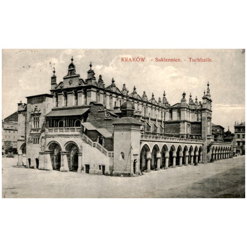 Kraków. - Sukiennice. - Tuchhalle. 28670