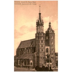 Kraków. Kościół N. Panny Maryi. Cracovie. Eglise de la St. Vierge.