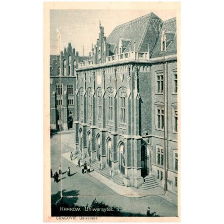 Kraków. Uniwersytet. Cracovie. Université / leporello: 3-ci Most. Kopiec Kościuszki. Dworzec. Kościół Katedralny. Brama Florjańs