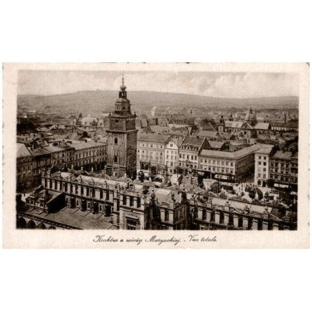 Kraków z wieży Maryackiej. - Vue totale.