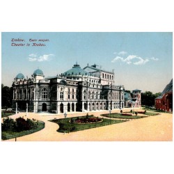 Kraków. Teatr miejski. Theater in Krakau.