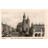 Kraków. Główny rynek z Kościołem N. Panny Maryi - Ringplatz u. Marienkirche