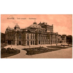 Kraków. - Teatr miejski. - Stadtteater.