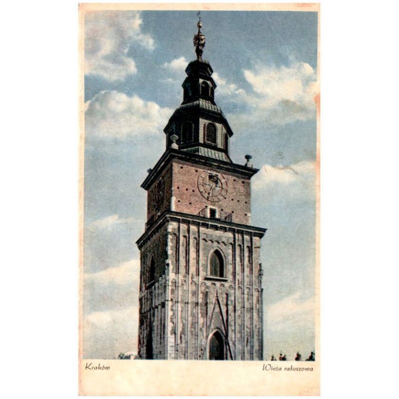 Kraków. Wieża ratuszowa