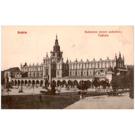Kraków. Sukiennice (strona wschodnia.) Tuchhalle.