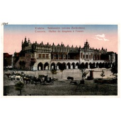 Kraków. Sukiennice (strona Zachodnia). Cracovie. Halles de drapiers à l'ouest.