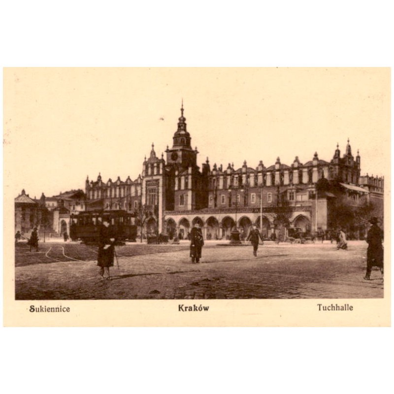 Kraków. Sukiennice. Tuchhalle
