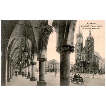 Kraków. Kościół N. Panny Maryi od Strony Sukiennic. 23