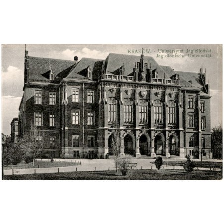 Kraków. - Uniwersytet Jagielloński. Jagiellonische Universität. 12317