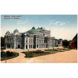 Kraków. Teatr miejski. Theater in Krakau.