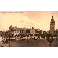 Kraków. Sukiennice (strona Zachodnia). Cracovie. Halles de drapiers à l'ouest