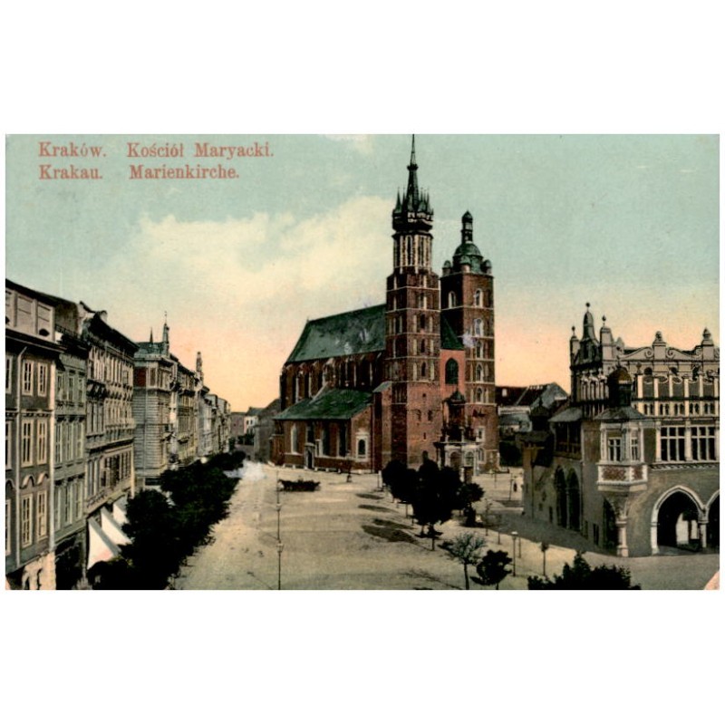 Kraków. Kościół Maryacki. Krakau. Marienkirche.