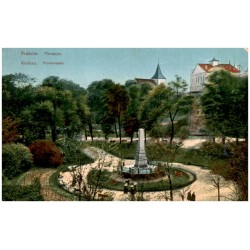 Kraków. Plantacye. Krakau. Promenaden.