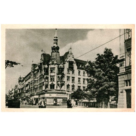 Gliwice - ul. Zwycięstwa. Fotografik S. Polonyj-Poloński - Gliwice / cegiełka