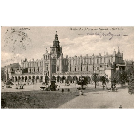 Kraków. Sukiennice (strona wschodnia) - Tuchhalle.