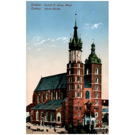 Kraków. Kościół N. Panny Maryi. Krakau. Marien-Kirche.