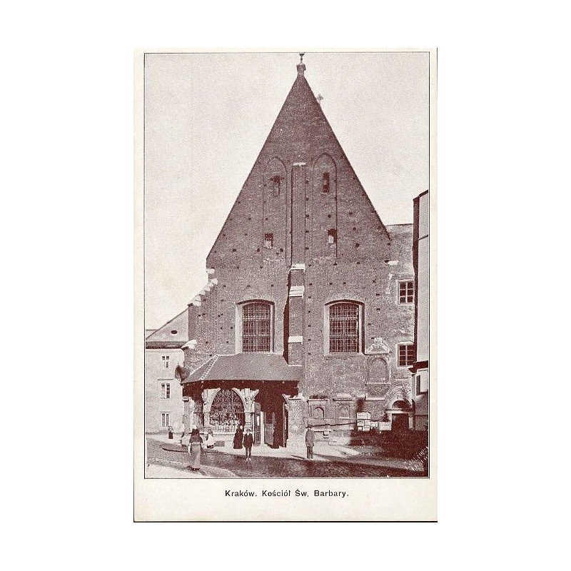 Kraków. Kościół Św. Barbary / cegiełka