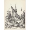 Danzig-Oliva, Chor der Kathedrale. Zeichnung A. Goldberg / cegiełka