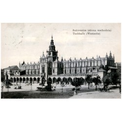 Kraków. Sukiennice (strona wschodnia). Tuchhalle (Westseite)