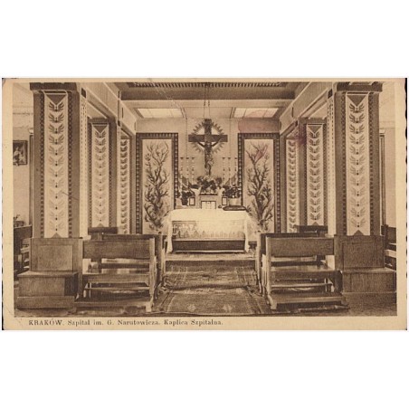 Kraków. Szpital im. G. Narutowicza. Kaplica Szpitalna. Dochód przeznaczony na budowę "Domu Dziecka" [...]