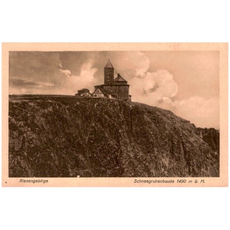 Riesengebirge. Schneegrubenbaude 1490 m ü. M.