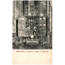 Wielki Ołtarz w Kościele P. Maryi w Krakowie.