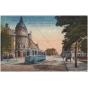 Kraków. Poczta i ul. Starowiślna. Krakau. Posthaus und Alte Weichselgasse. Cracovie. Poste Centrale et rue la vieille Vistule