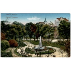 Kraków. Plantacye. Krakau. Promenaden.