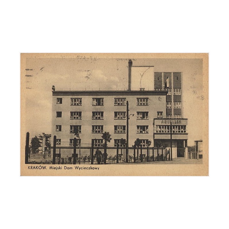 Kraków. Miejski Dom Wycieczkowy / cegiełka