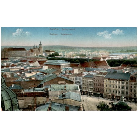 Kraków. Ogólny widok. Krakau. Totalansicht.