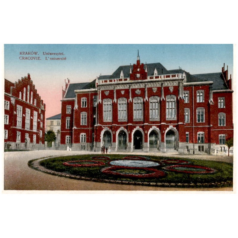 Kraków. Uniwersytet. Cracovie. L'université.