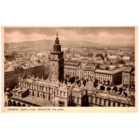 Kraków. Ogólny widok. Cracovie. Vue totale.