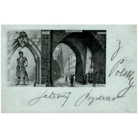 Kraków. Krakau. Porte St Florian. Brama Floryańska. Florianer-Thor