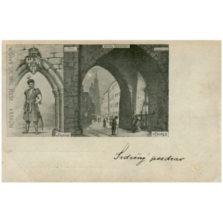 Kraków. Krakau. Porte St Florian. Brama Floryańska. Florianer-Thor