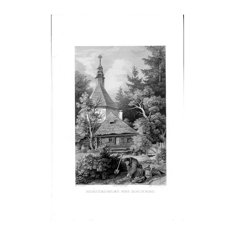 Einsiedelei bei Reinerz / "EINSIEDELEI BEI REINERZ."