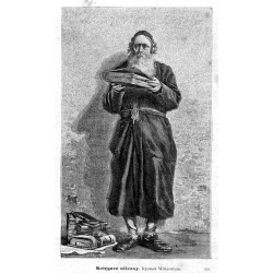 "Księgarz uliczny. Rysunek Witkiewicza. 556"