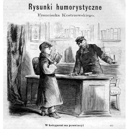 "W księgarni na prowincyi 495 [...]"