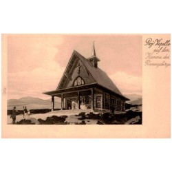 Proj. Kapelle auf dem Kamm des Riesengebirges / Rewers: Zum Besten des Baufonds. / cegiełka