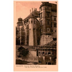 Kraków. Wawel. Kurza Stopka. Vue de Wawel de coté de l' est.