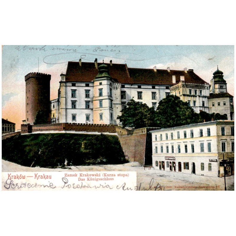 Kraków - Krakau Zamek Krakowski (Kurza stopa) Das Königsschloss