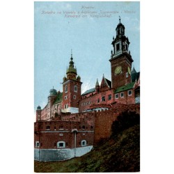 Kraków. Katedra na Wawelu z kaplicami Zygmuntów i Wazów. Kathedrale am Königsschloß.