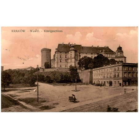 Kraków. - Wawel. - Königsschloss. 1733 Ś