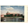 Krakau. Schloß von der Weichsel gesehen. - Kraków. Zamek