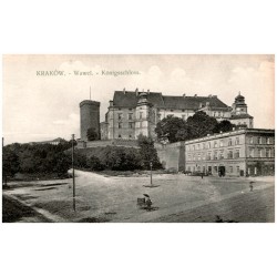 Kraków. - Wawel. - Königsschloss. 1733 Ś